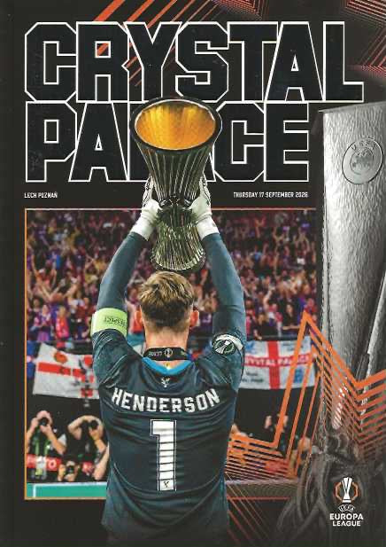 Crystal Palace 2026/2027 Official Home Matchday Programmes