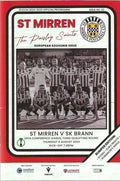 ST Mirren v SK Brann 8th August 2024 UECL Official Matchday Programme