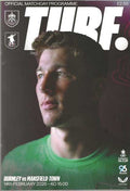 Burnley v Mansfield Town 14th February 2026 FA Cup Official Matchday Programme