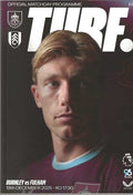 Burnley v Fulham 13th December 2025 Official Matchday Programme