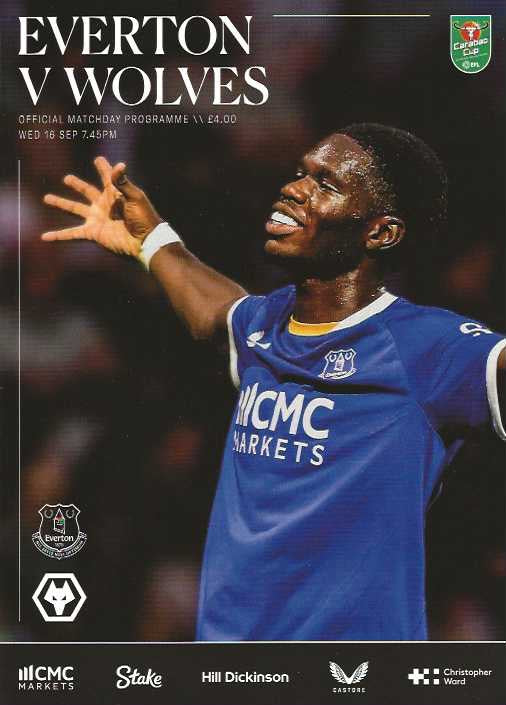 Everton 2026/2027 Official Home Matchday Programmes