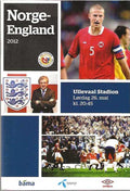 Norway v England 26th May 2012 Official Matchday Programme