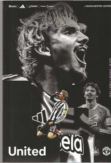 Newcastle United v Manchester United 4th April 2026 Official Matchday Programme