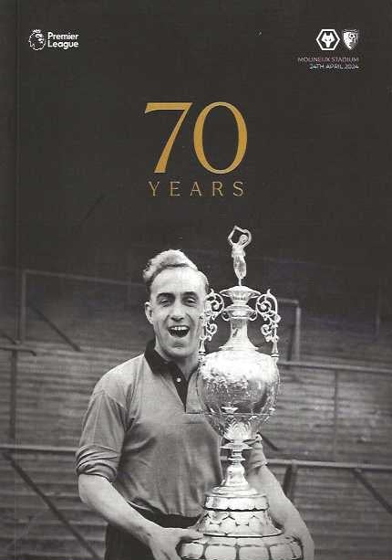 Wolverhampton Wanderers v Bournemouth 24th April 2024 Official Matchday Programme