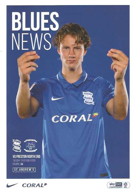 Birmingham City 2026/2027 Official Matchday Programmes