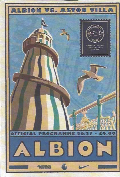 Brighton & Hove Albion 2026/2027 Official Home Matchday Programmes