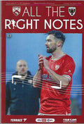 Morecambe v Wimbledon Official Matchday Programme 2024/25 - 4th March 2025