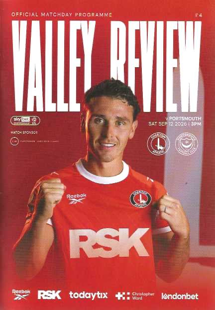 Charlton Athletic 2026/2027 Official Home Matchday Programmes