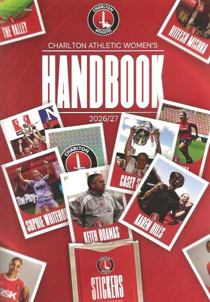 Charlton Athletic Women's 2026/2027 Official Home Matchday Programmes