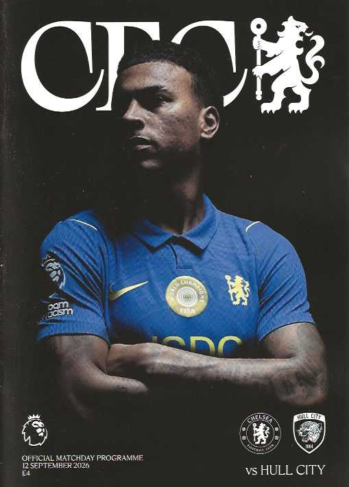 Chelsea 2026/2027 Official Home Matchday Programmes