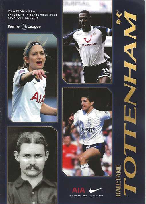 Tottenham Hotspur 2026/2027 Official Home Matchday Programmes