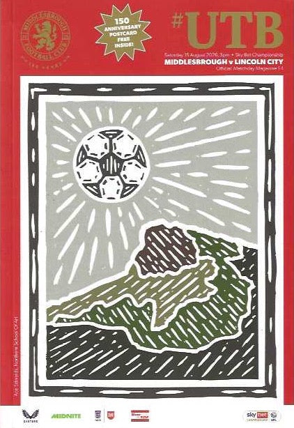 Middlesbrough 2026/2027 Official Home Matchday Programmes