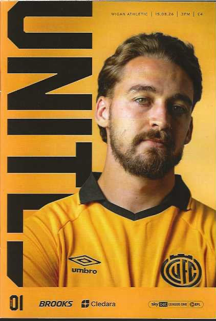 Cambridge United 2026/2027 Official Home Matchday Programmes