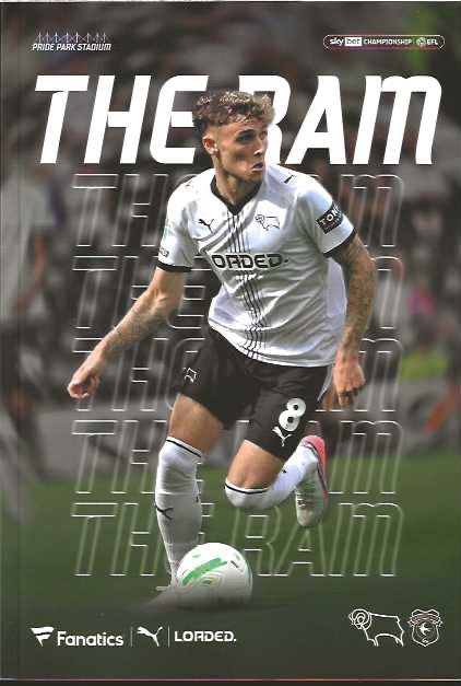 Derby County 2026/2027 Official Home Matchday Programmes
