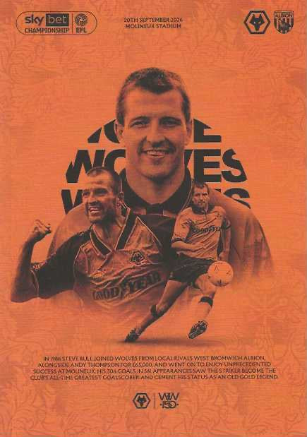 Wolverhampton Wanderers 2026/2027 Official Home Matchday Programmes