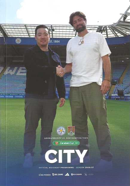 Leicester City 2026/2027 Official Home Matchday Programmes