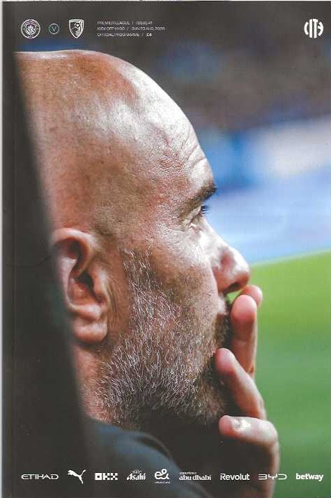Manchester City 2026/2027 Official Home Matchday Programmes