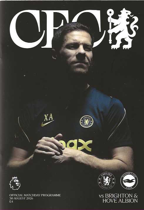 Chelsea 2026/2027 Official Home Matchday Programmes
