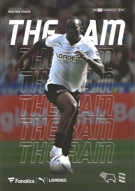 Derby County 2026/2027 Official Home Matchday Programmes