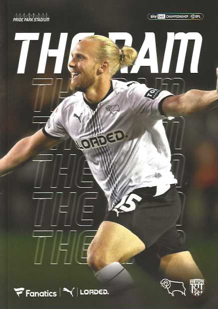 Derby County 2026/2027 Official Home Matchday Programmes