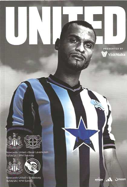 Newcastle United 2026/2027 Official Home Matchday Programmes