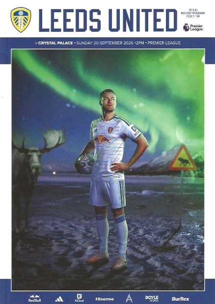 Leeds United 2026/2027 Official Home Matchday Programmes
