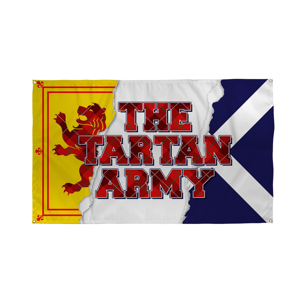Scotland - Tartan Army Rip - 5 X 3 Banner