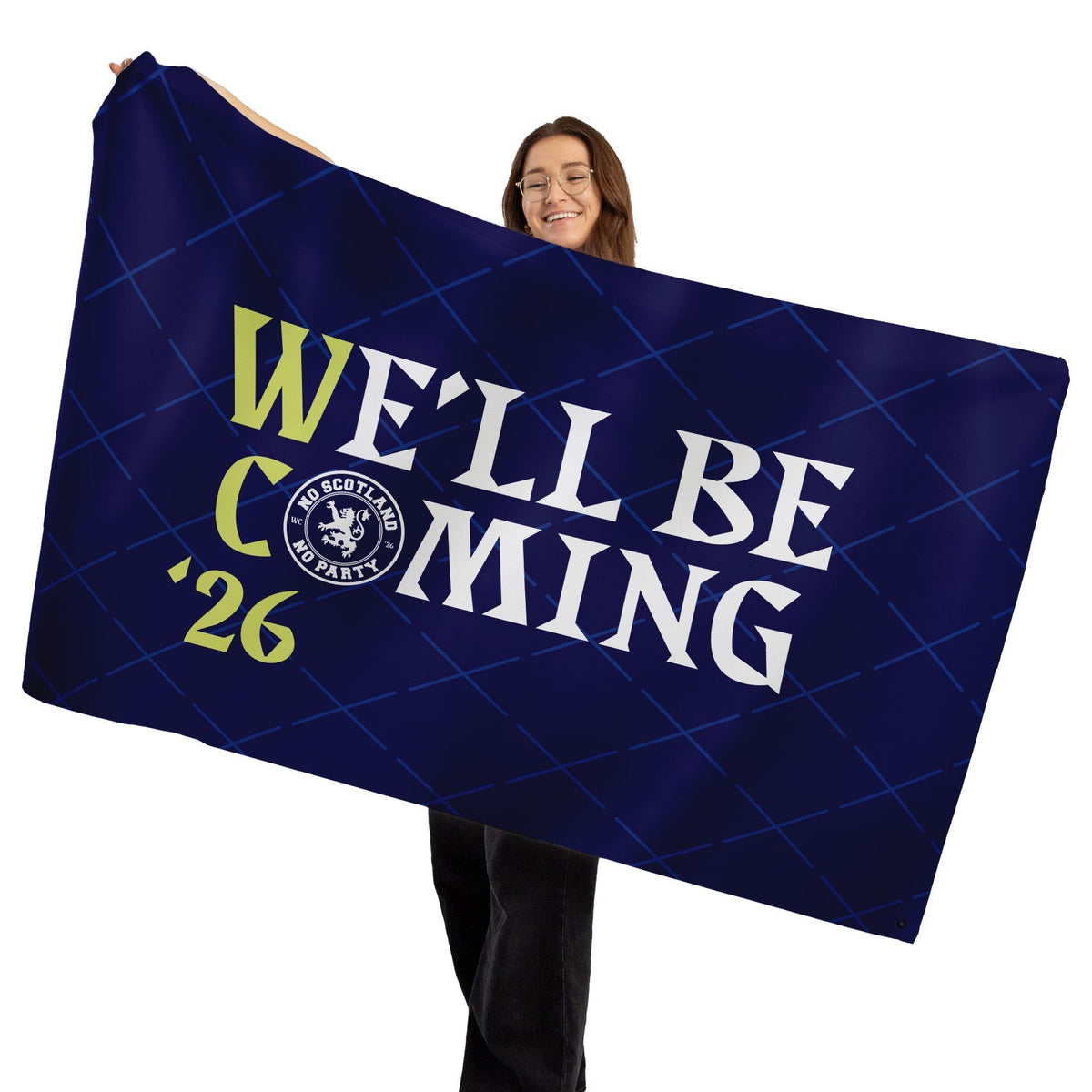 Scotland - We'll Be Coming - WC26 - Banner - 4 Sizes!