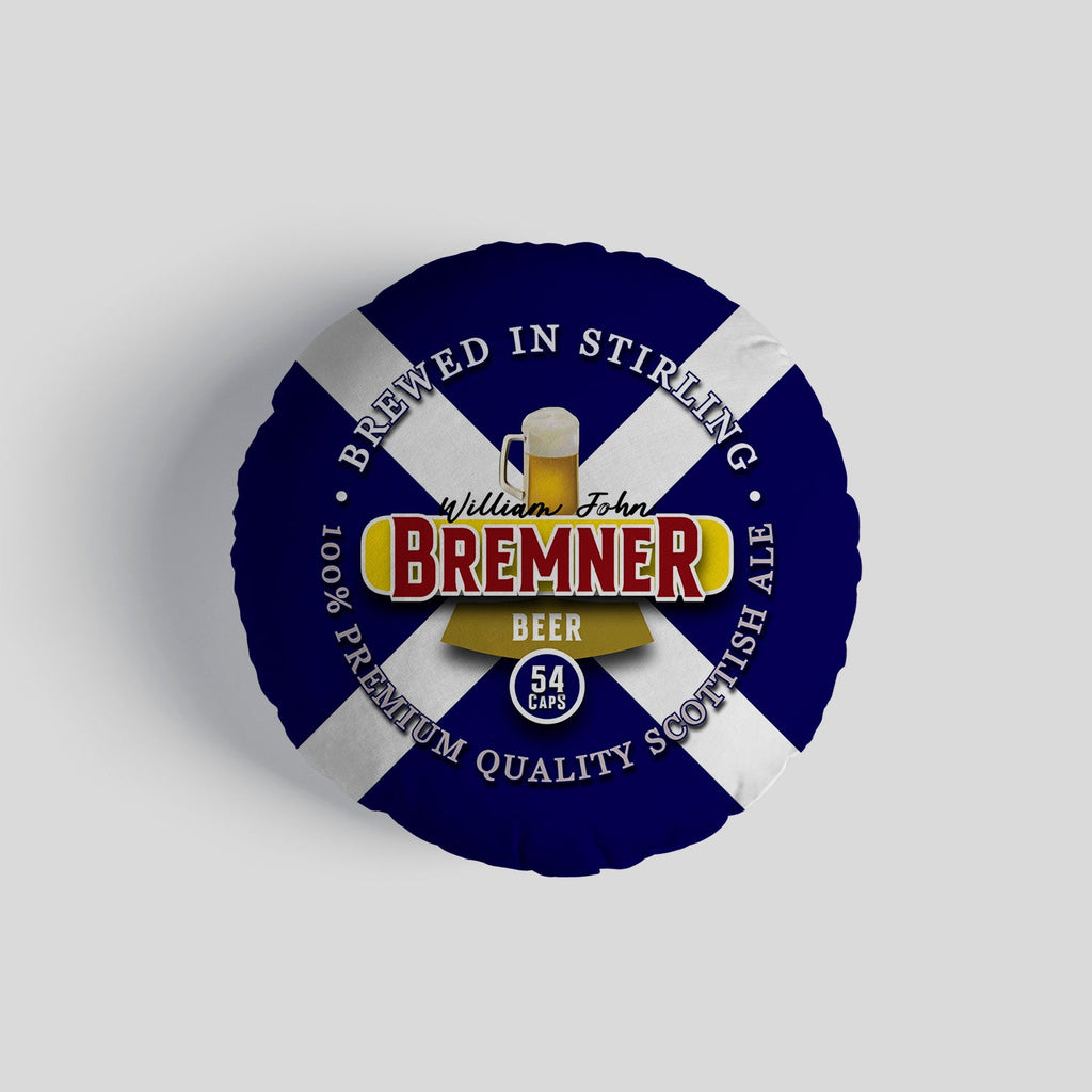 Scotland Bremner  - Legend Collection - Circle Cushion 14"