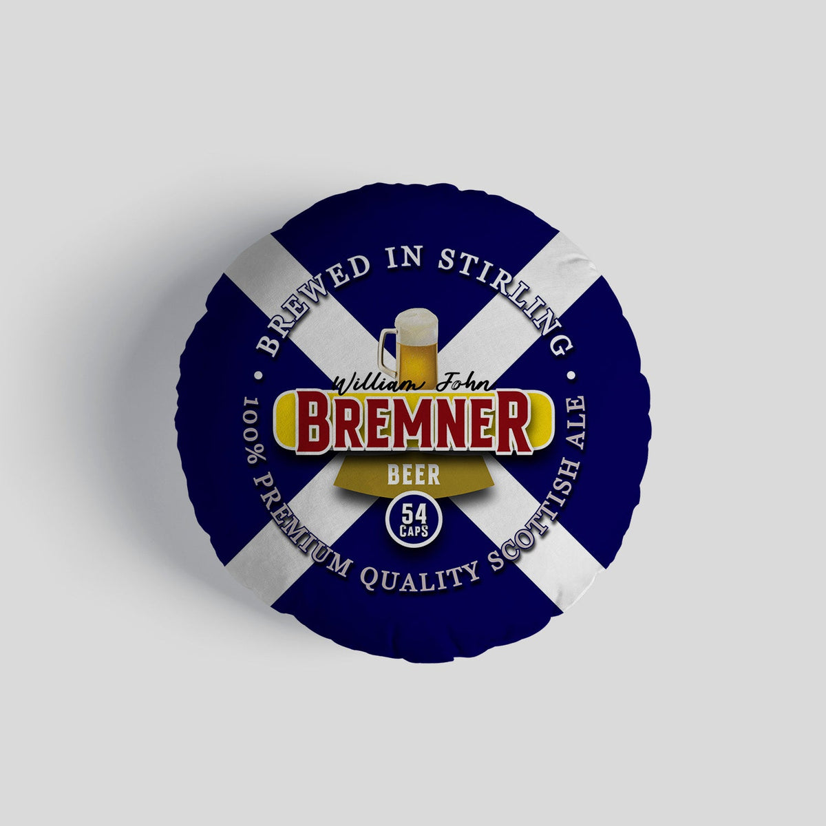 Scotland Bremner  - Legend Collection - Circle Cushion 14"