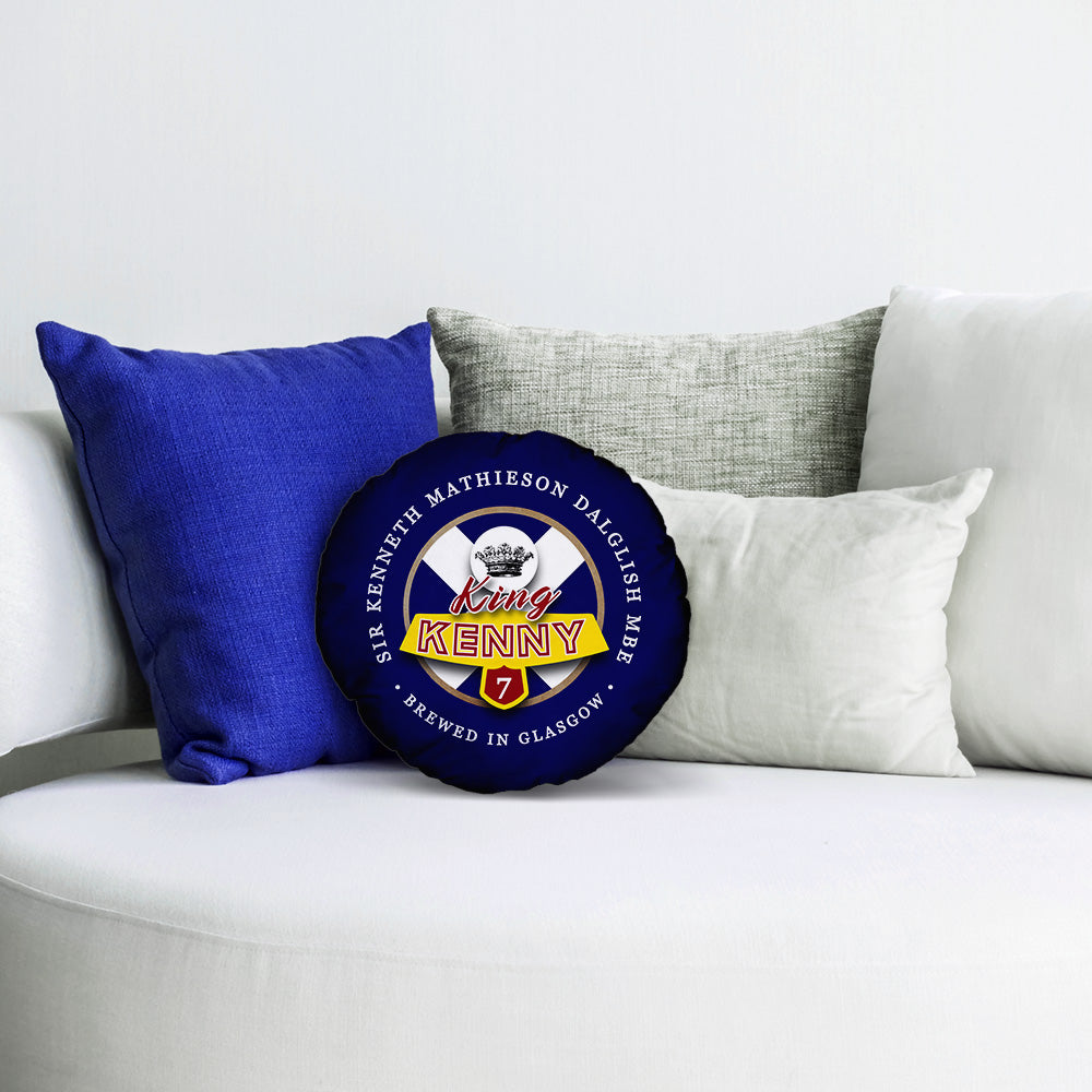 Scotland Dalglish  - Legend Collection - Circle Cushion 14"