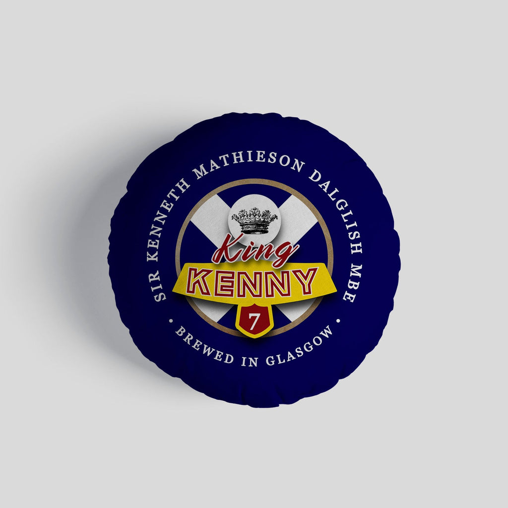 Scotland Dalglish  - Legend Collection - Circle Cushion 14"