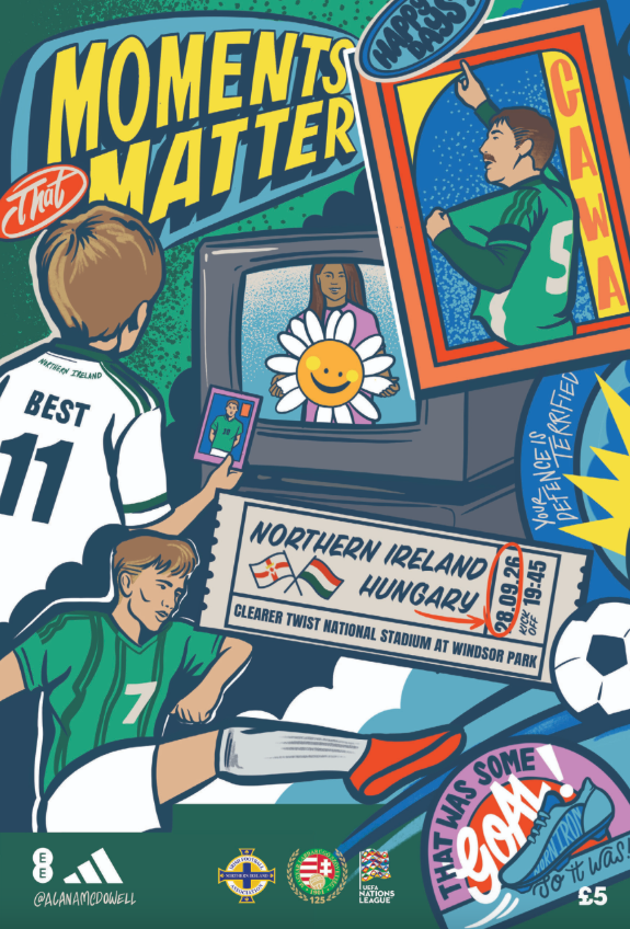 Northern Ireland v Hungary 2026/2027 Official Home Matchday Programme - PRE-ORDER