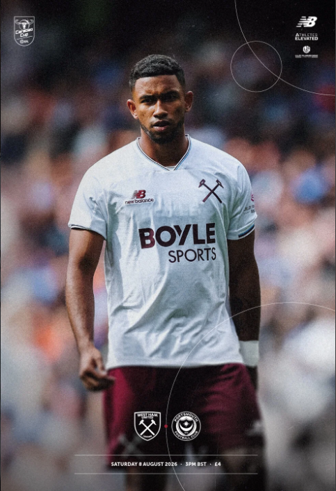West Ham United 2026/2027 Official Home Matchday Programmes