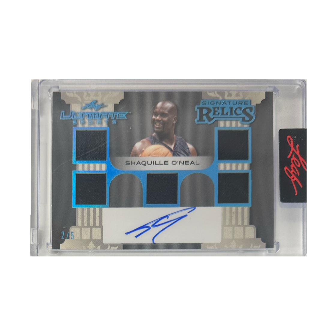Leaf Signature Relics Shaquille O'Neal 2/5