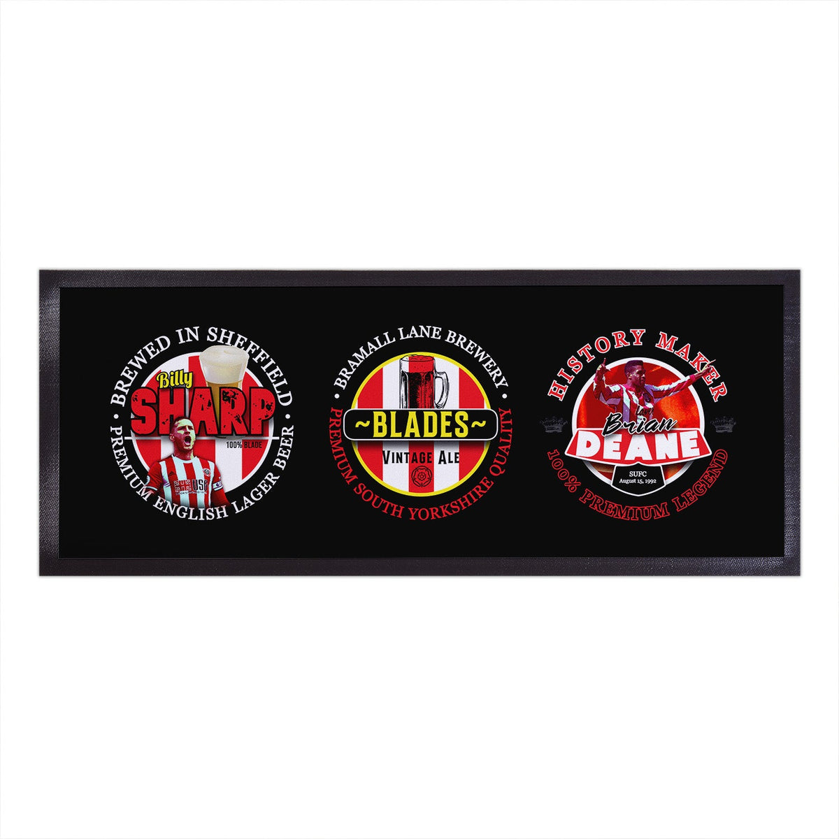 Sheffield  - Football Legends - Bar Runner