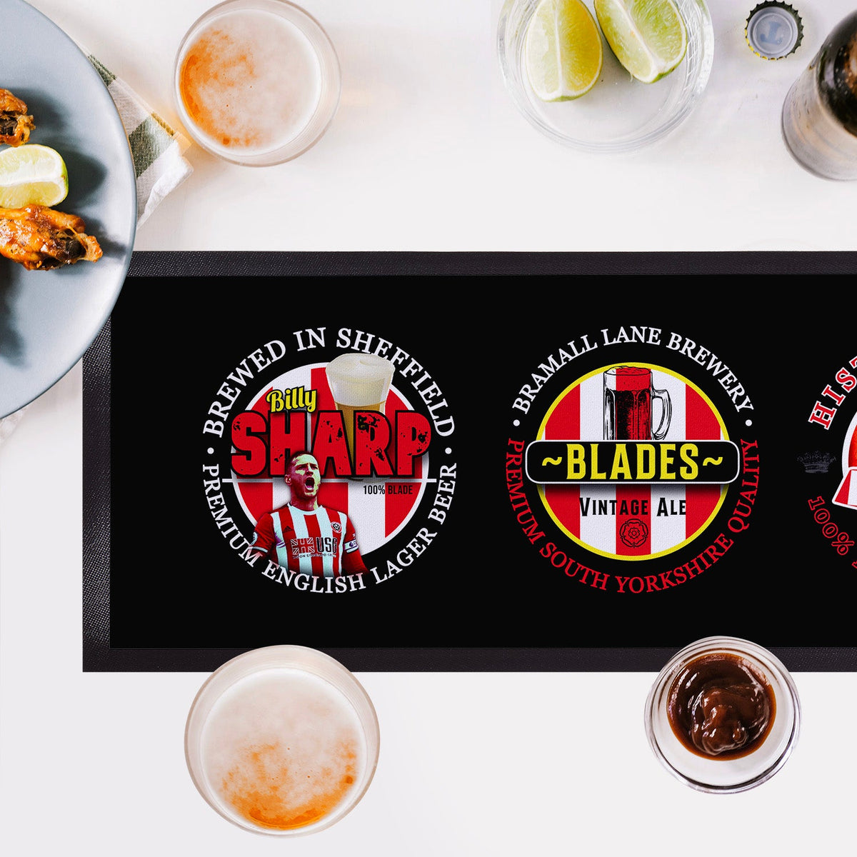 Sheffield  - Football Legends - Bar Runner