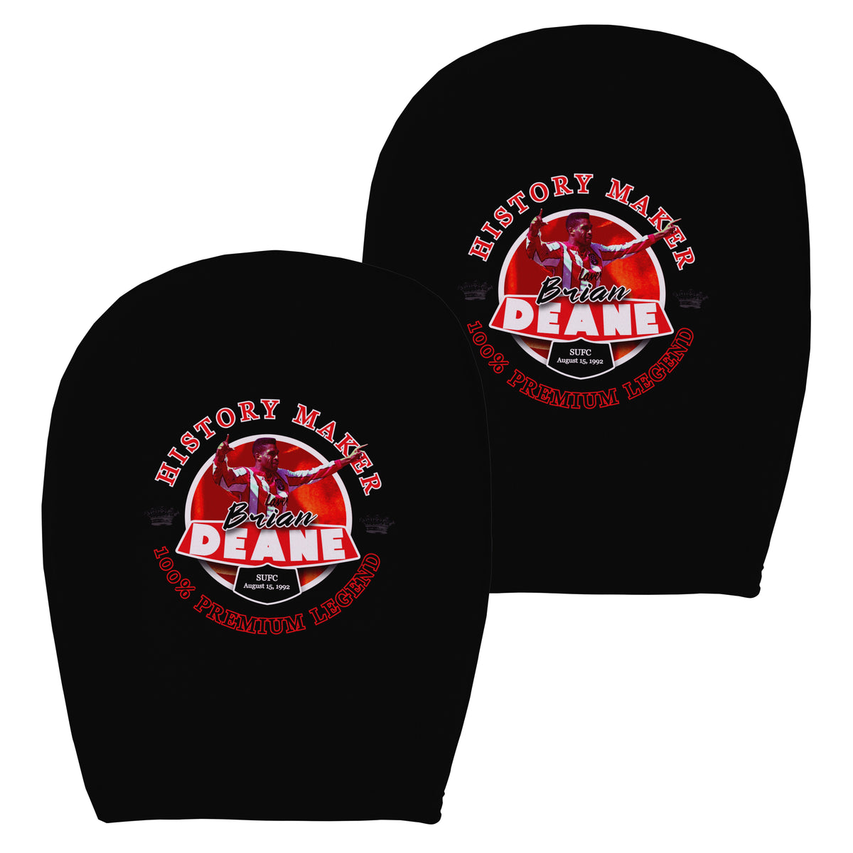 Sheffield  Brian Deane - Football Legends - Headrest Cover
