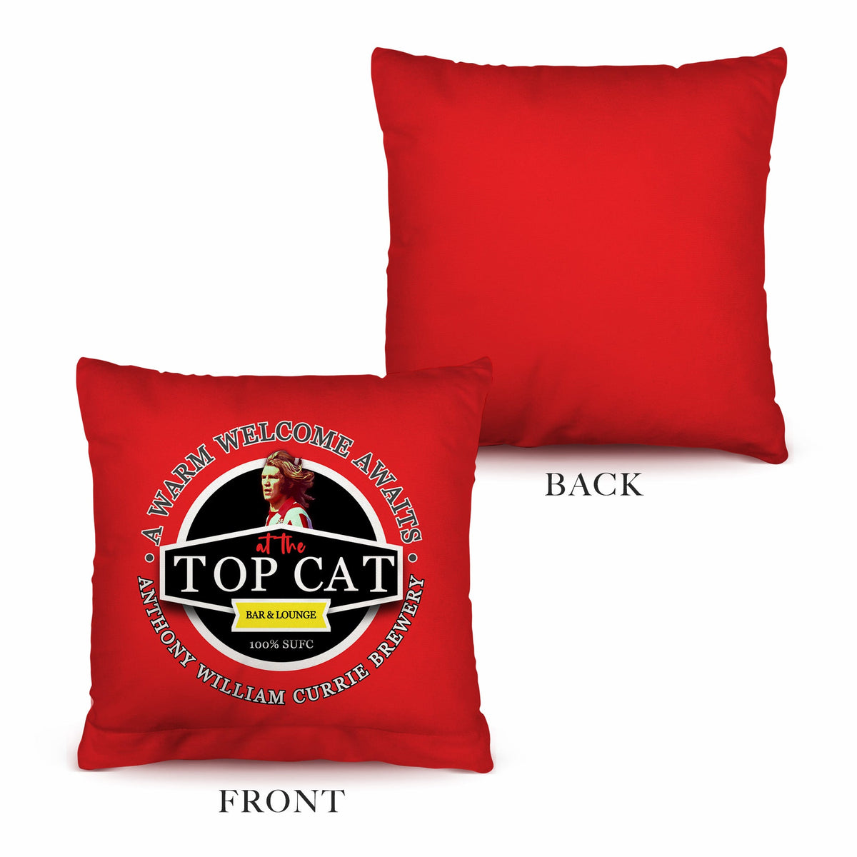 Sheffield  Tony Currie - Football Legends - Cushion 10"