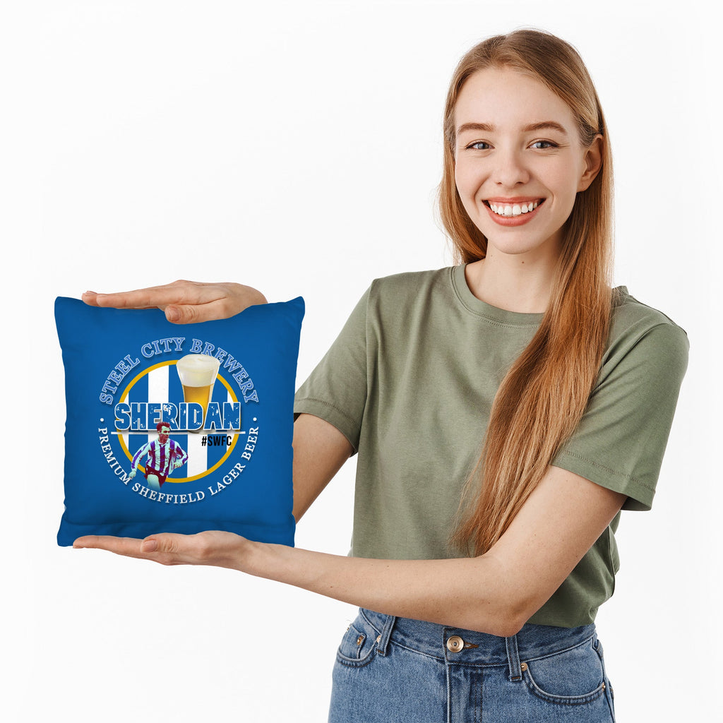 Wednesday Sheridan - Football Legends - Cushion 10"