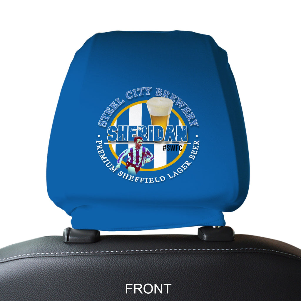 Wednesday Sheridan - Football Legends - Headrest Cover