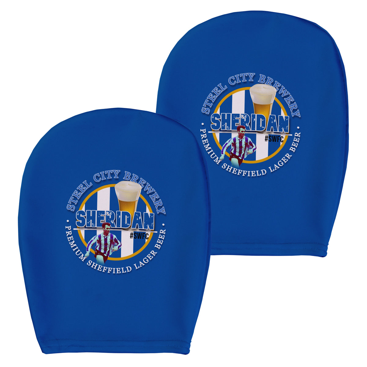 Wednesday Sheridan - Football Legends - Headrest Cover