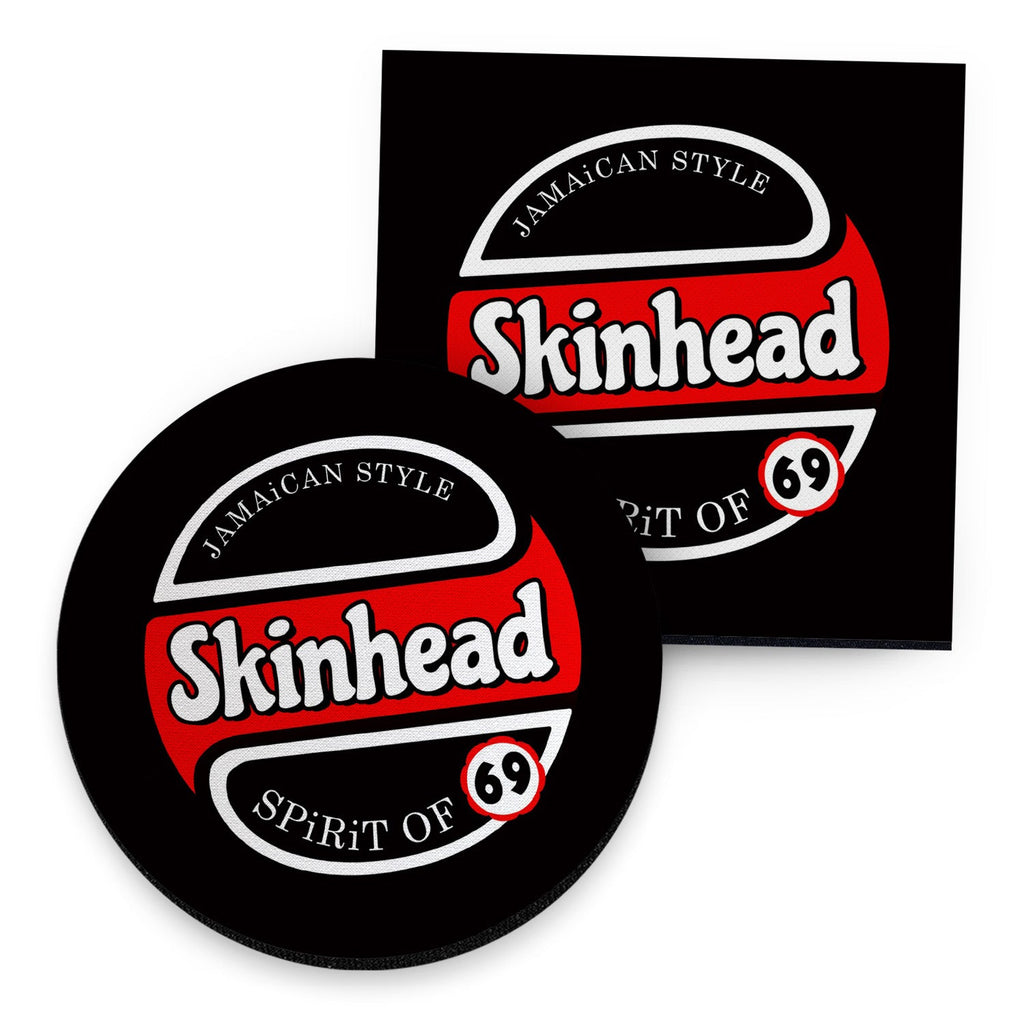 Skinhead - Spirit Of 69 - Drinks Coaster - Round or Square