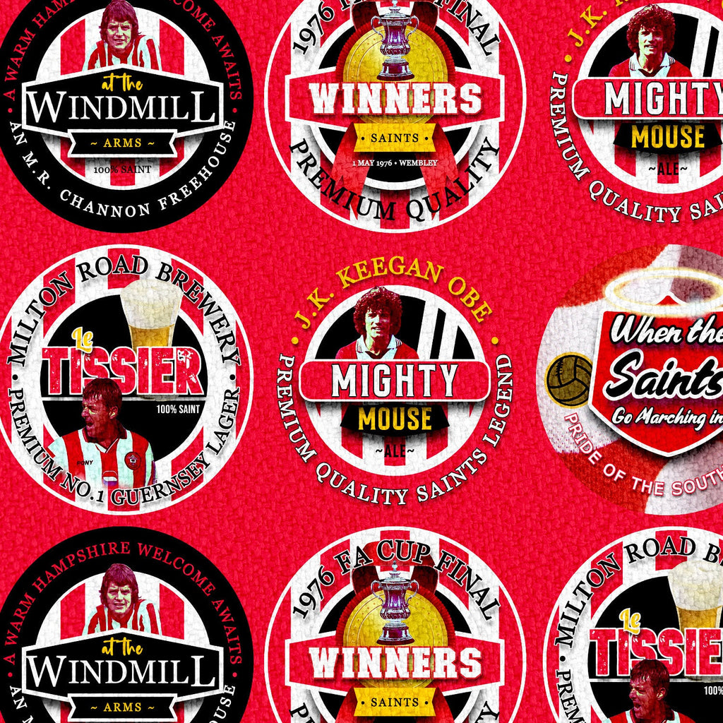 Southampton - Football Legends - Microfibre Beach Towel - 150cm x 75cm