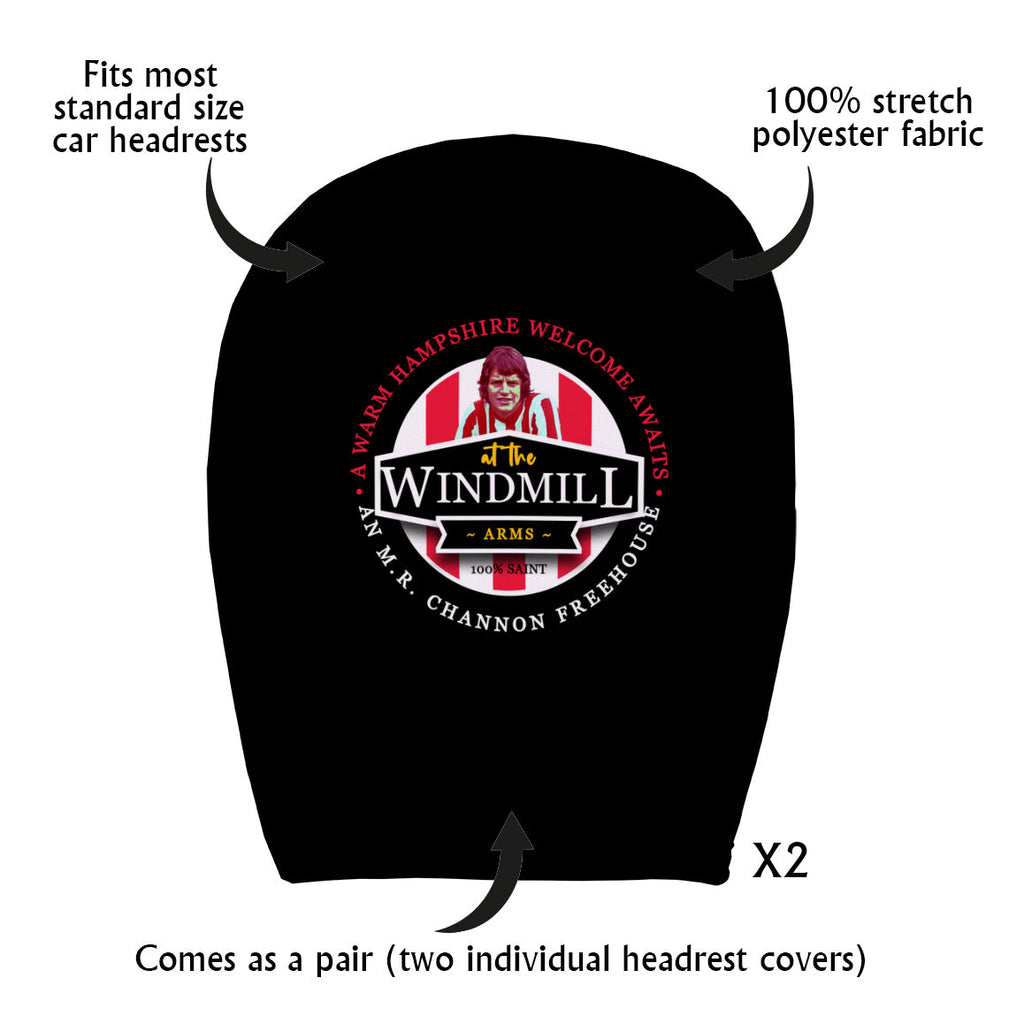 Southampton Channon - Football Legends - Headrest Cover
