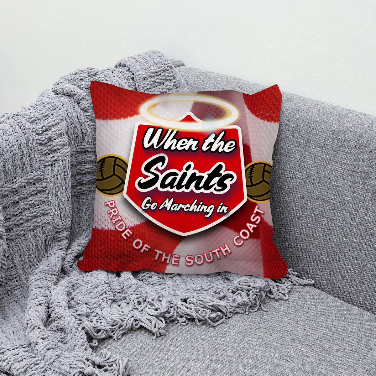 Southampton Saints - Football Legends - Cushion 10"
