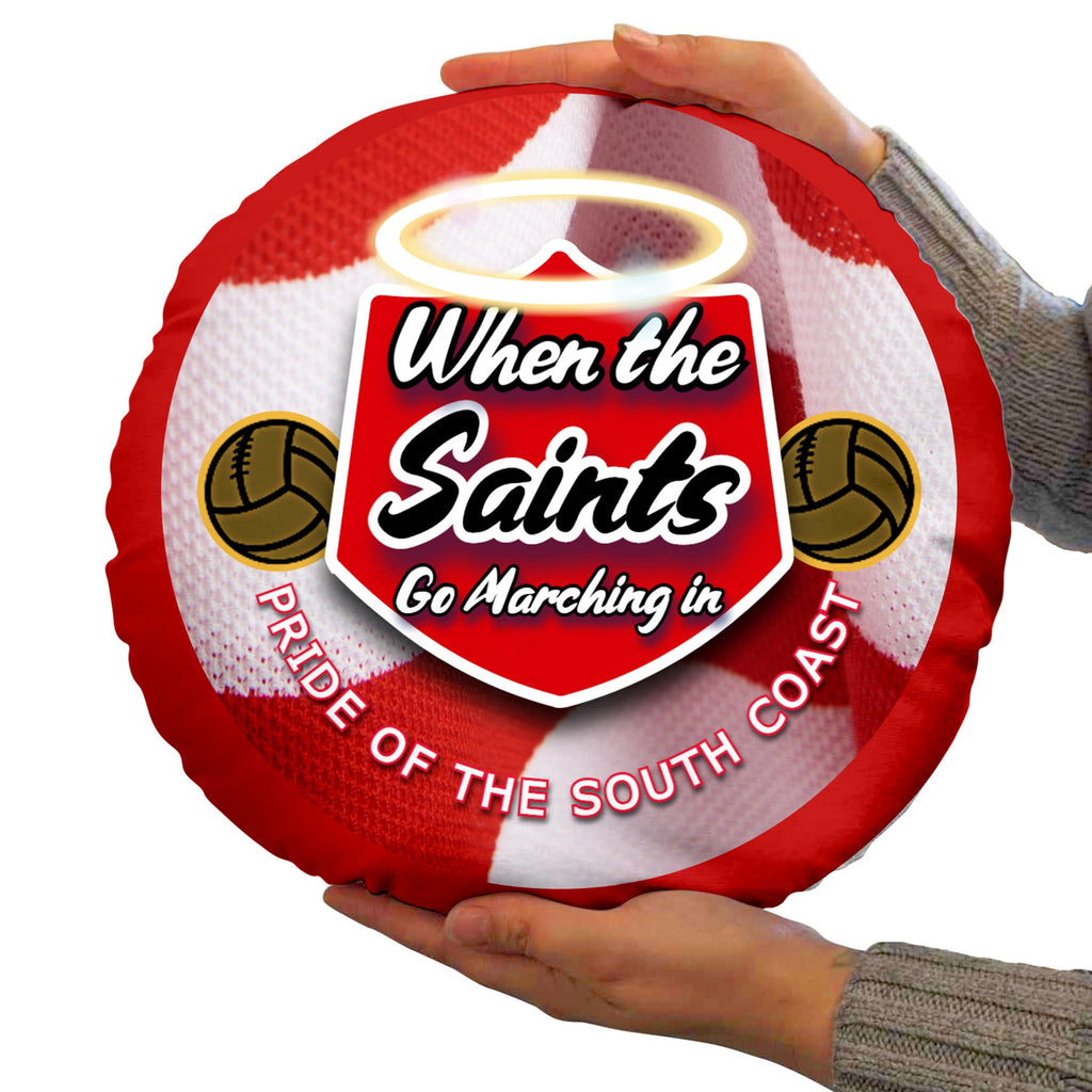 Southampton Saints - Football Legends - Circle Cushion 14"