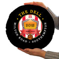 Southampton The Dell - Football Legends - Circle Cushion 14"