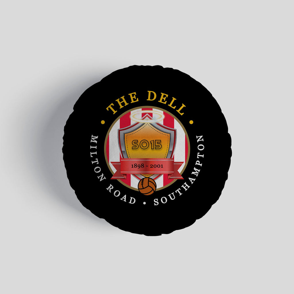 Southampton The Dell - Football Legends - Circle Cushion 14"
