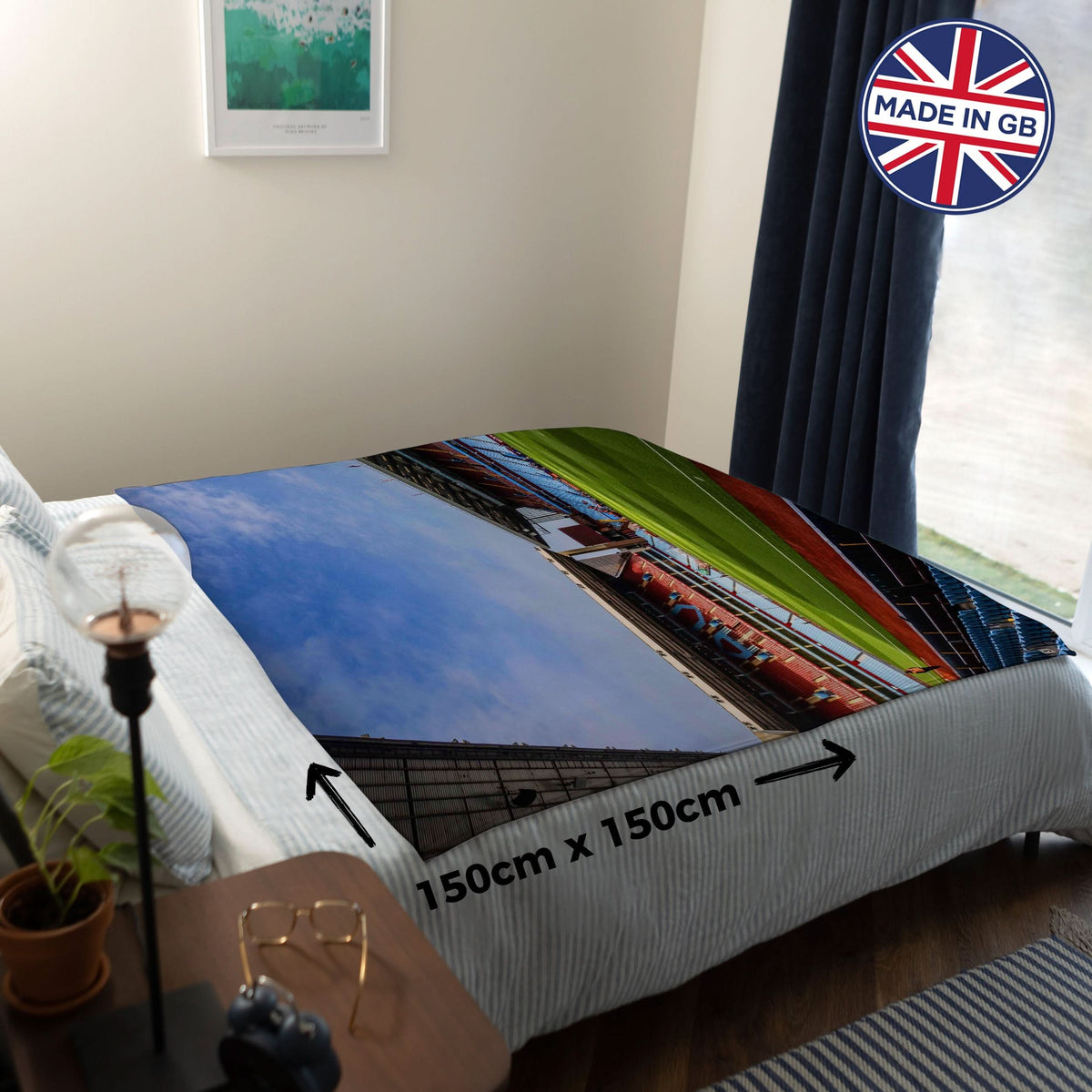 Aston Villa Stadium - Fleece 150cm X 150cm
